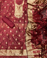 Classy Organza Banarsi Silk Suit Set