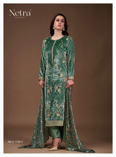 Netra Winter Velvet Suit Set