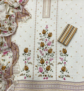 Luxury cotton Suit Set with stone work