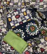 Luxury cotton Suit Set with sequence work