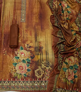 Winter Alpine Suit Set with Aari Work