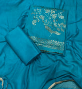 Elegant Muslin Jacquard Suit Set