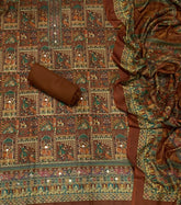 Winter Alpine Suit Set with Aari Work