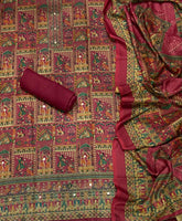 Winter Alpine Suit Set with Aari Work