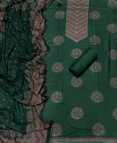 Premium Winter Pashmina Digital Print Suit Set with mirror work