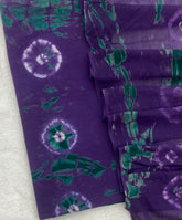 Allover Classic Tie Dye Suit (Dark Purple - Green) - Yanchi