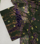Allover Classic Tie Dye Suit (Green - Purple) (Discontinued) - Yanchi