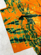 Allover Classic Tie Dye Suit (Kesari Yellow - Green) - Yanchi