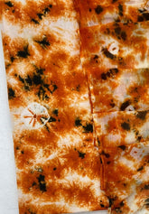 Allover Premium Tie Dye Suit (Kesari Yellow) - Yanchi