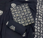 Block Print Elegant Cotton Suit Set - Yanchi