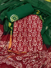 Block Print Elegant Cotton Suit Set - Yanchi