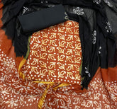 Block Print Elegant Cotton Suit Set - Yanchi