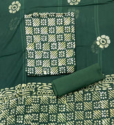 Block Print Elegant Cotton Suit Set - Yanchi