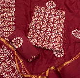 Block Print Elegant Cotton Suit Set - Yanchi