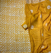 Block Print Elegant Cotton Suit Set - Yanchi