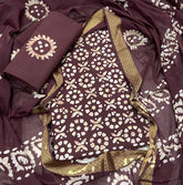 Block Print Elegant Cotton Suit Set - Yanchi