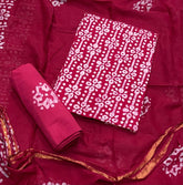 Block Print Elegant Cotton Suit Set - Yanchi
