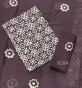 Block Print Elegant Cotton Suit Set - Yanchi