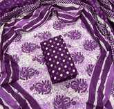 Celestial Pure Cotton Print Suit Set (Luxury Feel) - Yanchi