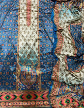 Classy Digital Print Winter Velvet Suit Set - Yanchi