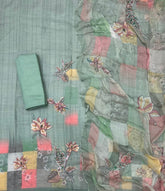 Classy Femora Linen ShimarSilk Suit Set - Yanchi