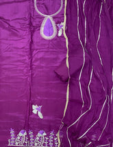 Classy Glass Organza Suit Set - Yanchi