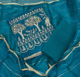 Classy Glass Organza Suit Set with sequence & Zari Thread Work - Yanchi
