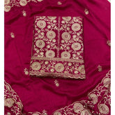 Classy Shimmer Suit Set with Zari Work - Yanchi