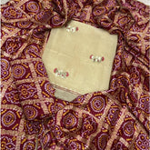 Classy Shimmer Suit Set with Zari Work - Yanchi