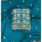 Classy Shimmer Suit Set with Zari Work - Yanchi