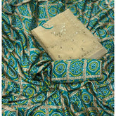 Classy Shimmer Suit Set with Zari Work - Yanchi