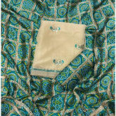 Classy Shimmer Suit Set with Zari Work - Yanchi