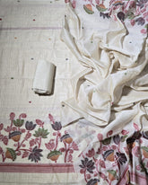 Classy Weaves Muga Cotton Silk Suit Set (2054) - Yanchi