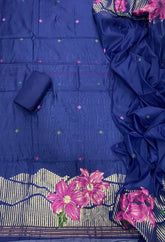 Classy Weaves Muga Cotton Silk Suit Set (2099) - Yanchi