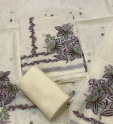 Classy Weaves Muga Cotton Silk Suit Set - Yanchi