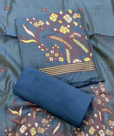 Classy Weaves Muga Cotton Silk Suit Set - Yanchi