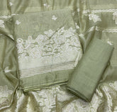 Classy Weaves Muga Cotton Silk Suit Set - Yanchi