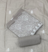 Cotton Chikankari Suit Set D2 - Yanchi