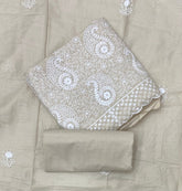 Cotton Chikankari Suit Set D3 - Yanchi