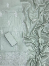 Cotton Chikankari Suit Set D6 - Yanchi