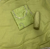 Dhamaka Offer Glass Organza Suit Set with Sequins & Beads work - Yanchi