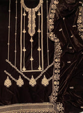 Dhamaka Offer Velvet Winter Suit Set(DN151) - Yanchi