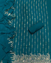 Dhamaka Offer Zomato Suit Set With Zari Work - Yanchi