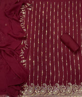 Dhamaka Offer Zomato Suit Set With Zari Work - Yanchi