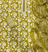 Elegant Work Pure Cotton Suit Set - Yanchi