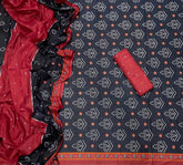 Enchant Cotton Print Suit Set(Vol - 143) - Yanchi