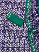 Enchant Cotton Print Suit Set(Vol - 906) - Yanchi