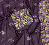 Enchant Cotton Print Suit Set(Vol - 906) - Yanchi