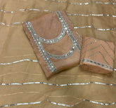 Fancy Burberry Suit Set with Zari Thread & Sequins Work - Yanchi