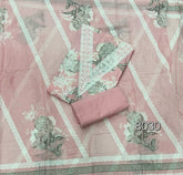 Fancy Chikankari Pure Cotton Suit Set - Yanchi